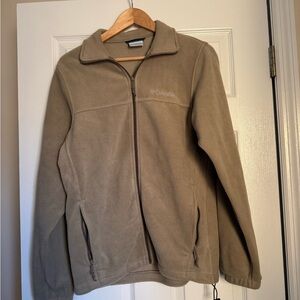 Columbia Tan Fleece Jacket